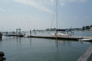 The Norwalk Yacht Club in Wilson Point