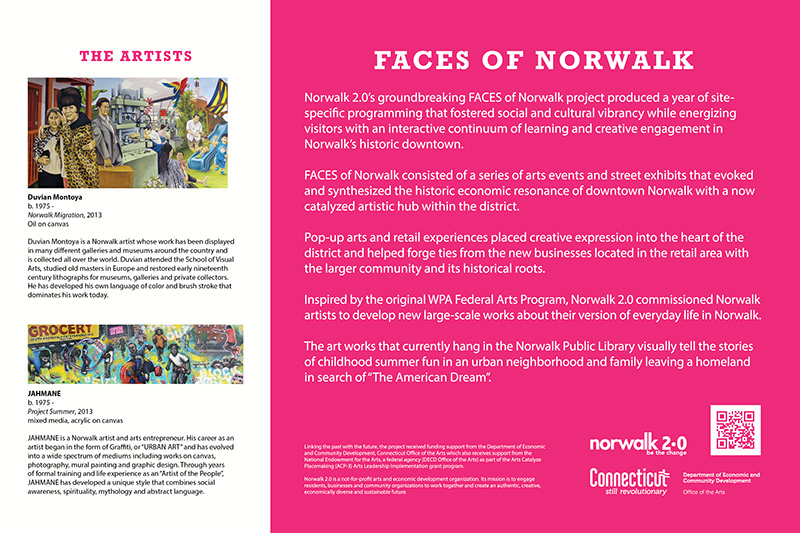 Discover Norwalk Fence Art Project